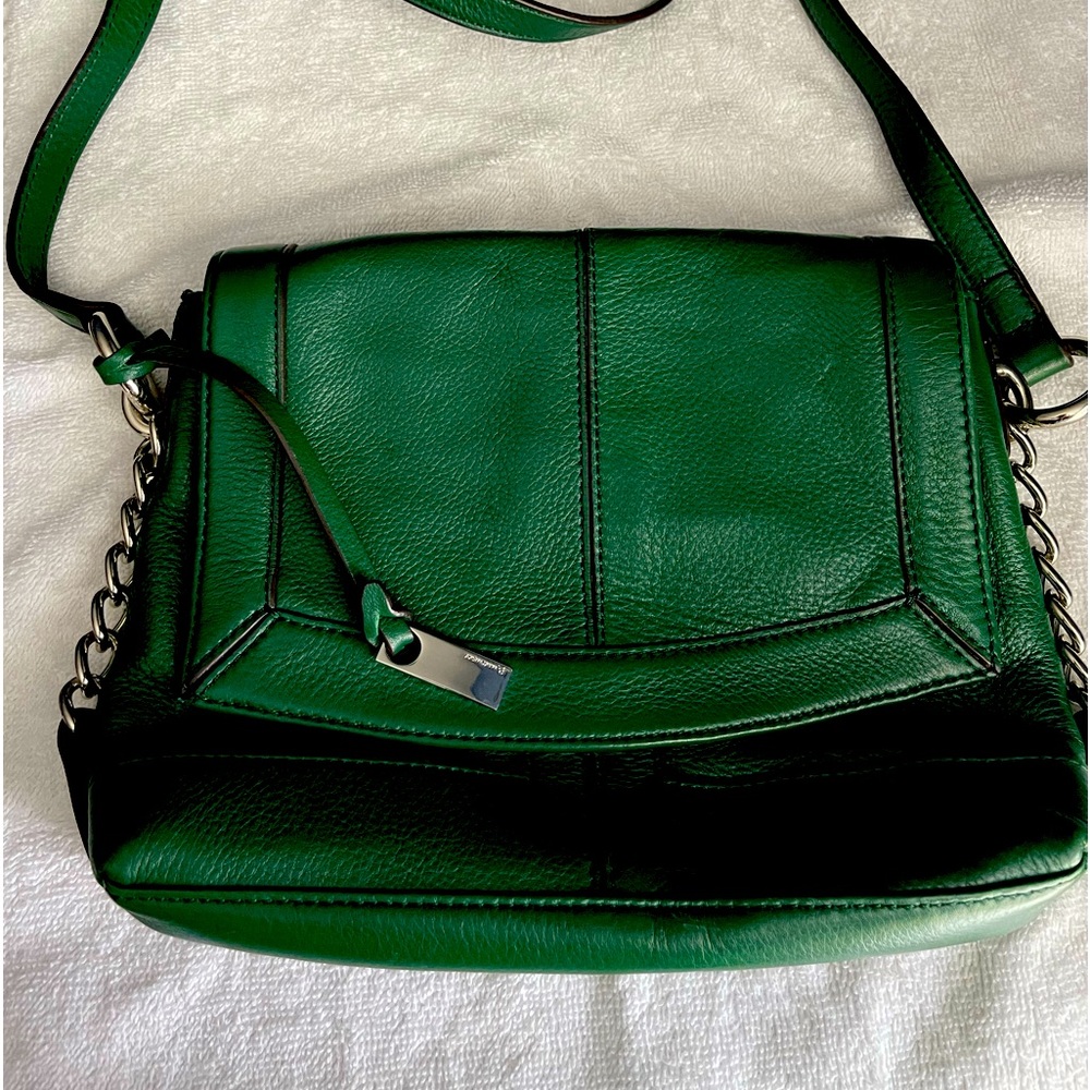 Green crossbody bag